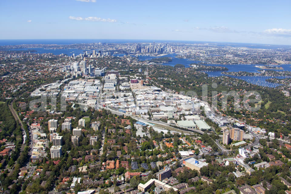 Aerial Image of Artarmon to Sydney CBD