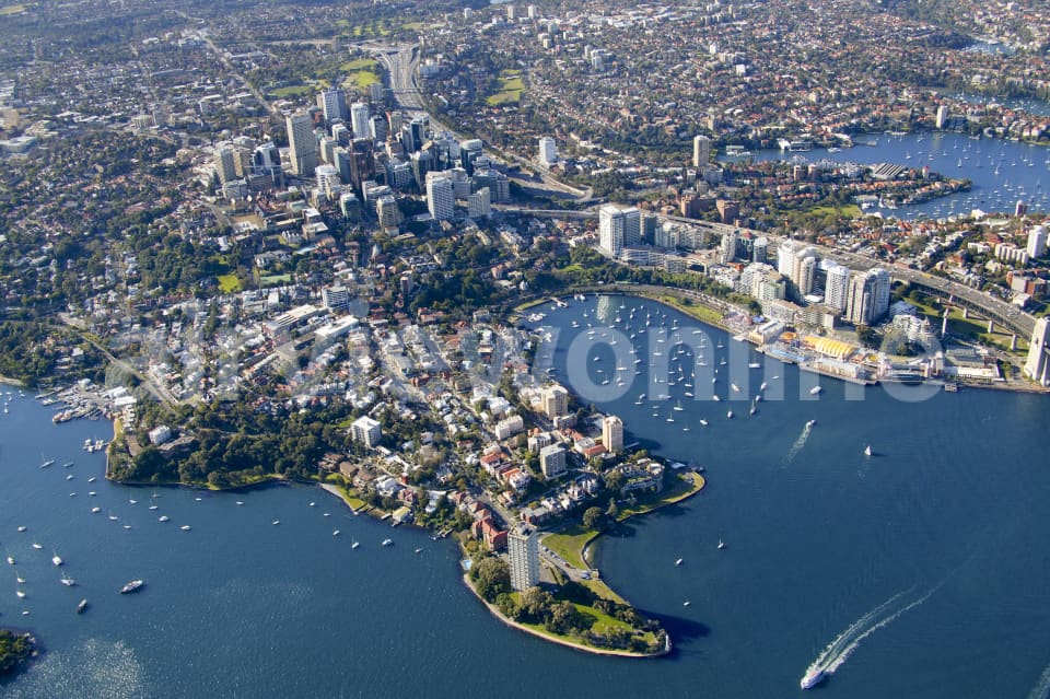 Aerial Image of McMahons Point and North Sydney