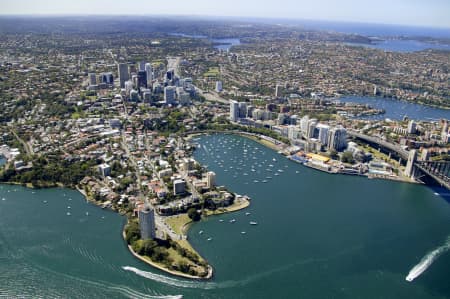 Aerial Image of MCMAHONS POINT