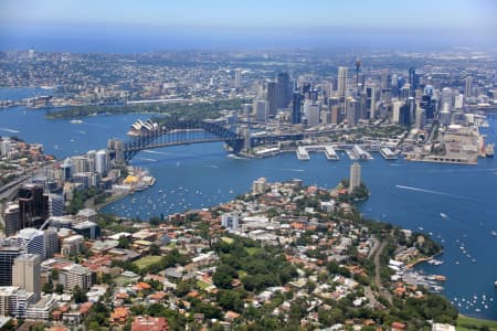 Aerial Image of MCMAHONS POINT