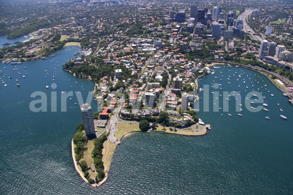 Aerial Image of McMahons Point and North Sydney