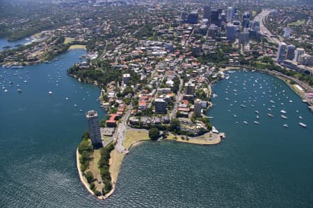 Aerial Image of MCMAHONS POINT AND NORTH SYDNEY