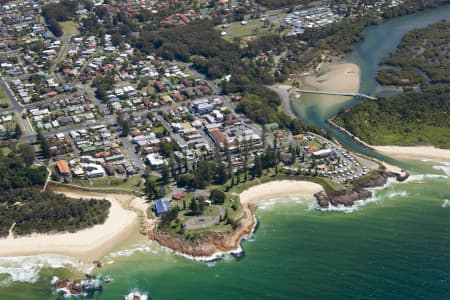 Aerial Image of SOUTH WEST ROCKS AND HORSESHOE BAY