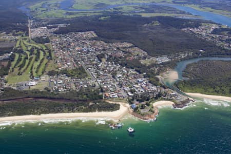 Aerial Photography South West Rocks High Shot Airview Online
