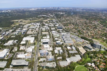 Aerial Image of MACQUARIE PARK TO THE CITY
