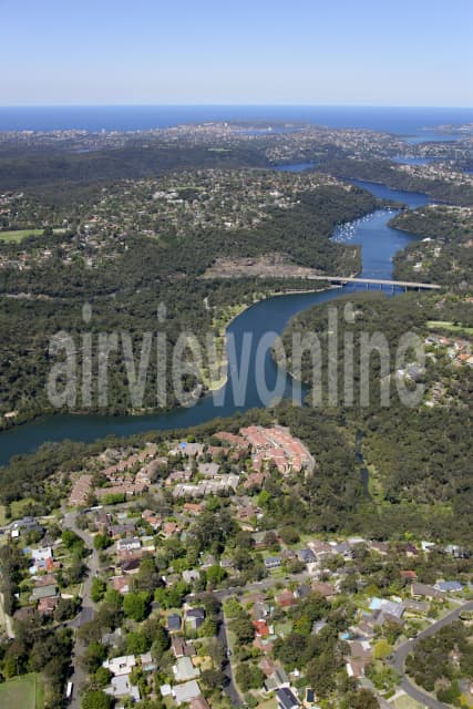 Aerial Image of East Lindfield to Manly