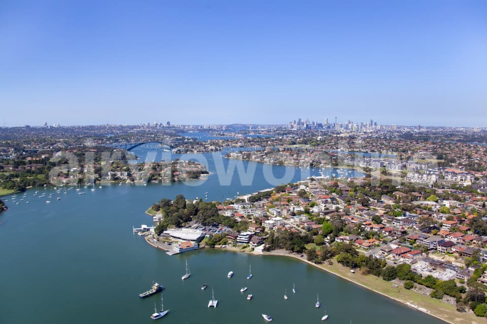 Aerial Image of Abbotsford and the Parramatta River