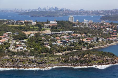 Aerial Image of SHELLY BEACH TO SYDNEY CITY