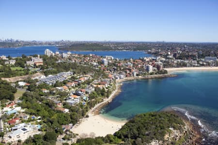 Aerial Image of SHELLY BEACH, MANLY