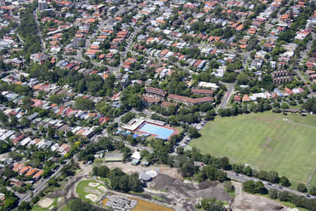 Aerial Image of MANLY OLYMPIC POOL
