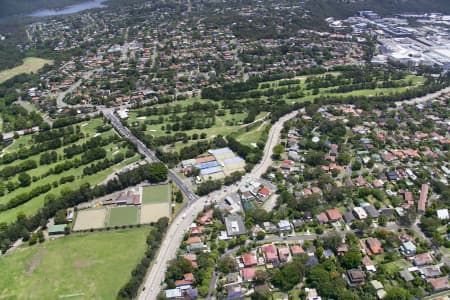 Aerial Image of NORTH MANLY AND WARRINGAH GOLF COURSE