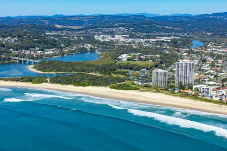 Aerial Image of PALM BEACH QUEENSLAND