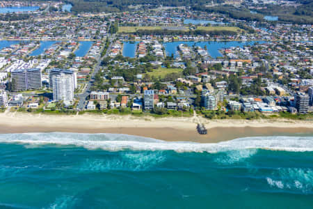Aerial Image of PALM BEACH QUEENSLAND