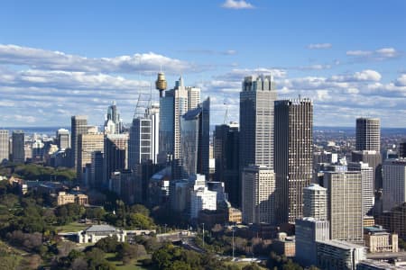 Aerial Image of SYDNEY\'S CBD EASTERN FACE