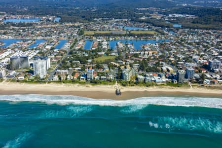 Aerial Image of PALM BEACH QUEENSLAND