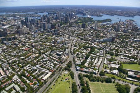 Aerial Image of DARLINGHURST