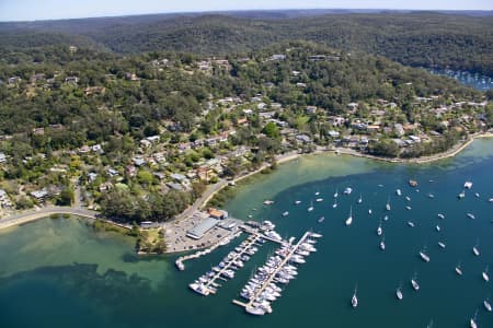 Aerial Image of THE QUAYS MARINA, CHURCH POINT