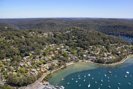 Aerial Image of EAST FACING PROPERTIES ALONG PITTWATER ROAD