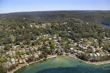 Aerial Image of PROPERTY ALONG A SECTION OF PITTWATER RD, BAYVIEW