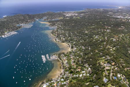 Aerial Image of BAYVIEW TO MONA VALE