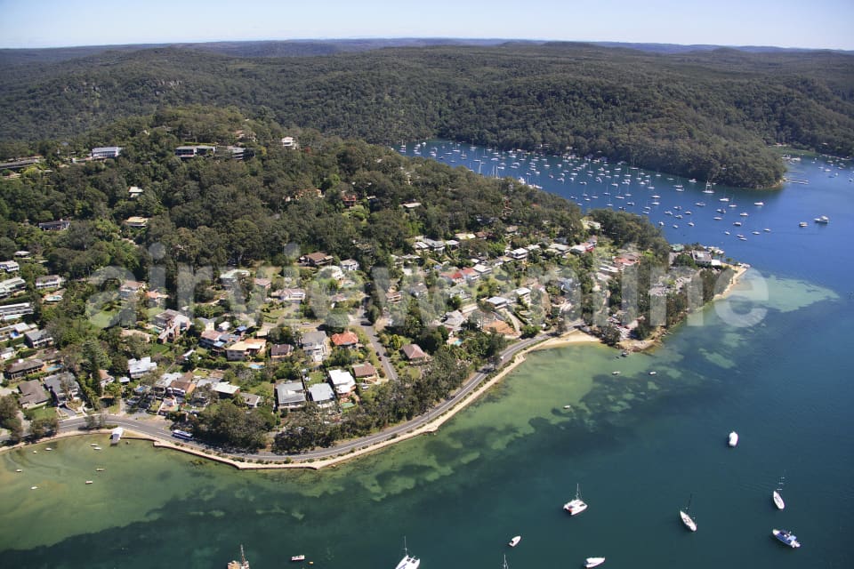 Aerial Image of Church Point Looking West