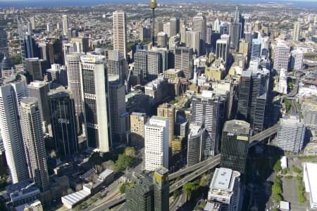 Aerial Image of SUNCORP BUILDING AND SURROUNDS
