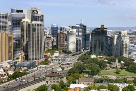 Aerial Image of SYDNEY AND OBSERVATORY HILL