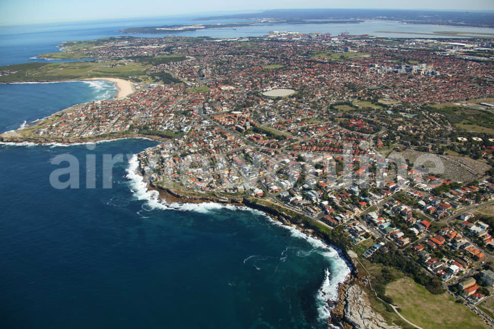 Aerial Image of Coogee to the south