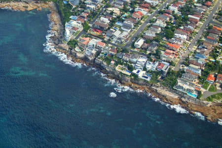 Aerial Image of STEEP COAST AT COOGEE