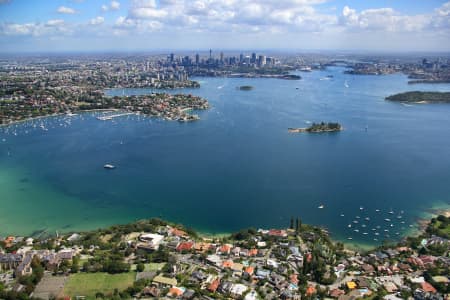 Aerial Image of VAUCLUSE AND SYDNEY HARBOUR