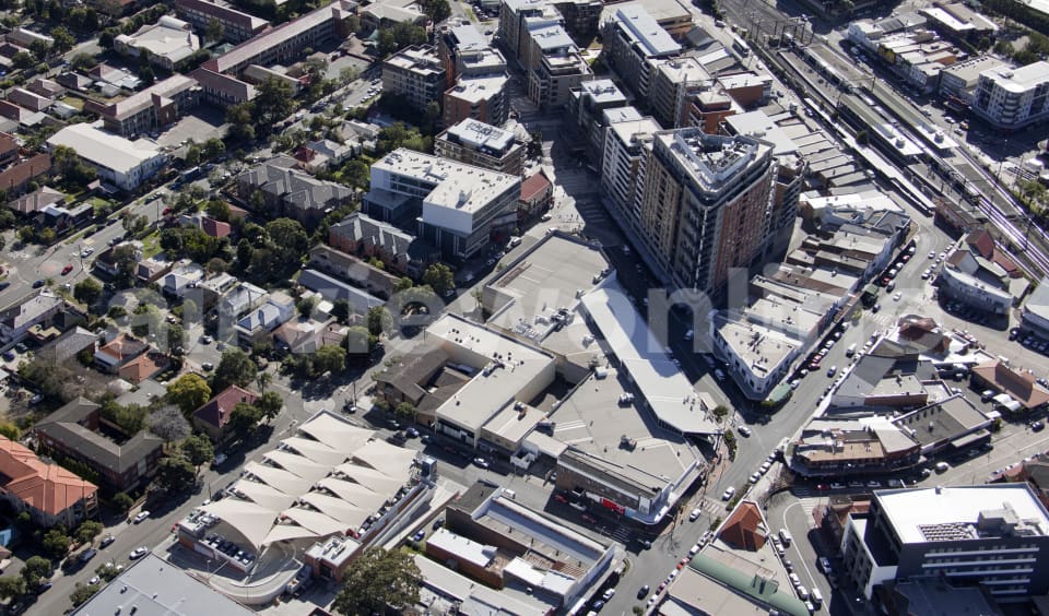 Aerial Image of Auburn City Centre