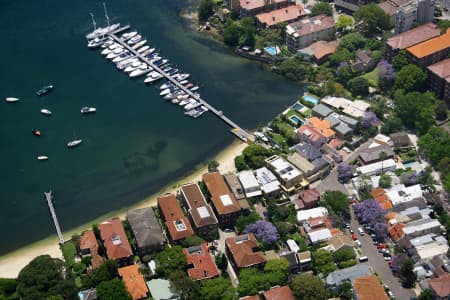 Aerial Image of DOUBLE BAY CLOSE UP