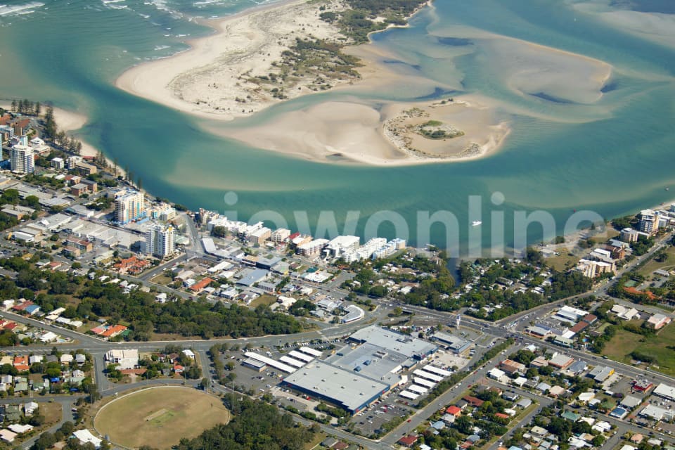 Aerial Image of Caloundra Waterfront