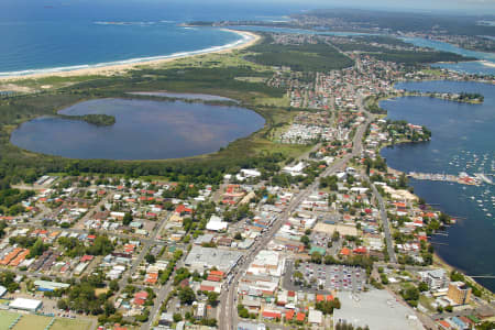 Aerial Image of BELMONT LAGOON