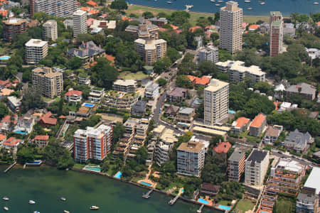 Aerial Image of DARLING POINT CLOSE UP