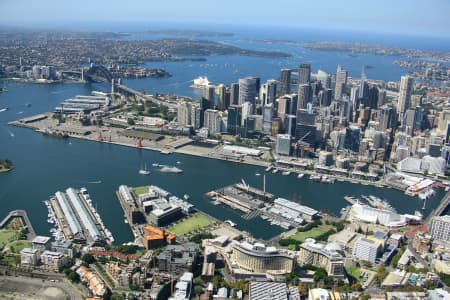 Aerial Image of DARLING HARBOUR AND SYDNEY CBD