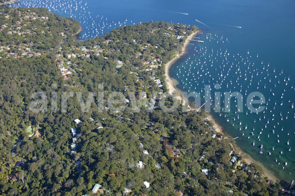 Aerial Image of Avalon Pittwater side