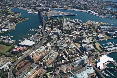 Aerial Image of DARLING HARBOUR, NSW