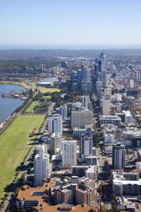 Aerial Image of PERTH CBD