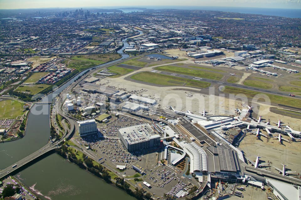 Aerial Image of International Terminal, Mascot