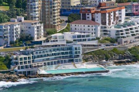 Aerial Image of BONDI ICEBERGS AND NOTTS AVE