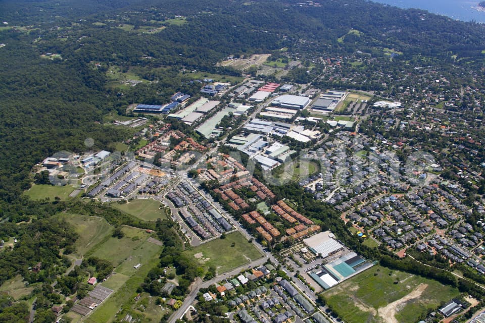 Aerial Image of Warriewood Valley Development