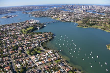 Aerial Image of DRUMMOYNE TO SYDNEY