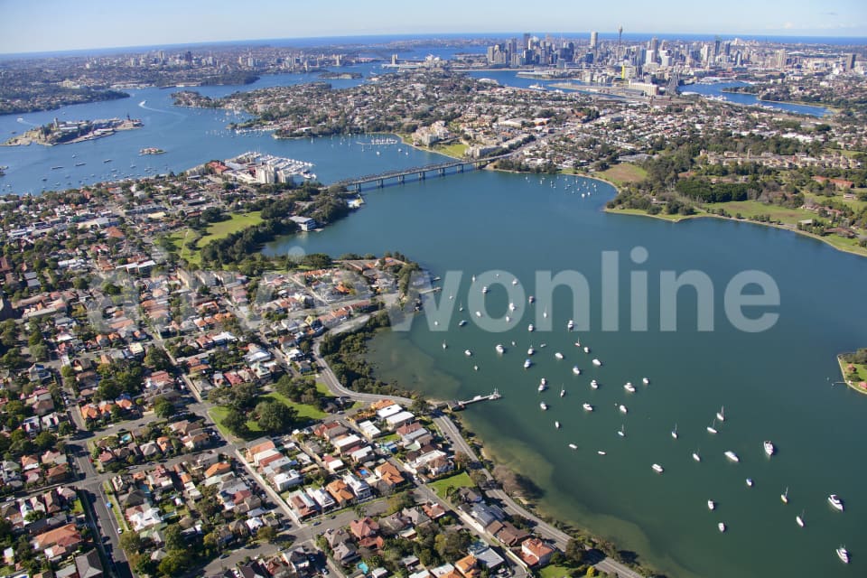 Aerial Image of Drummoyne to Sydney