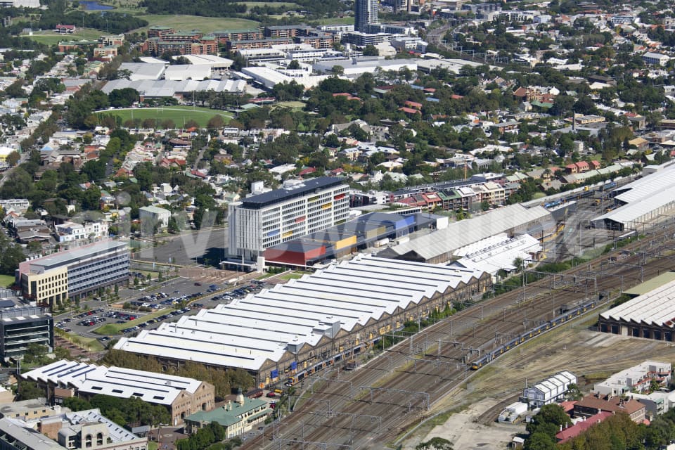Aerial Image of Australian Technology Park, Eveleigh