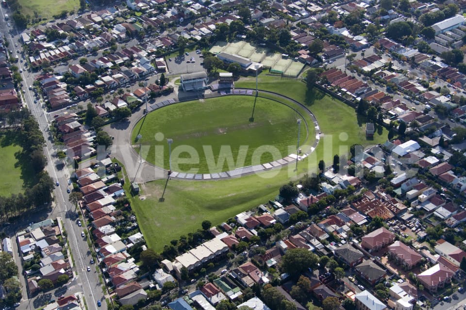Aerial Image of Henson Park, Marrickville