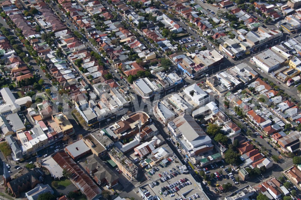 Aerial Image of Marrickville Town Centre