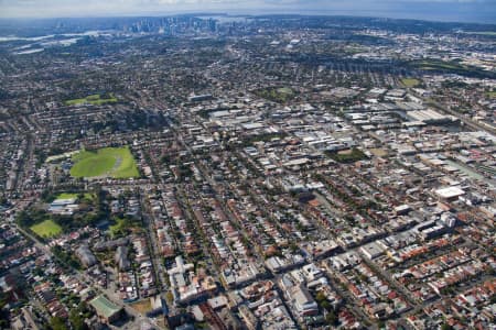 Aerial Image of MARRICKVILLE TO SYDNEY