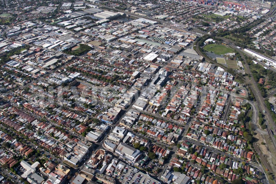 Aerial Image of Marrickville and Sydenham