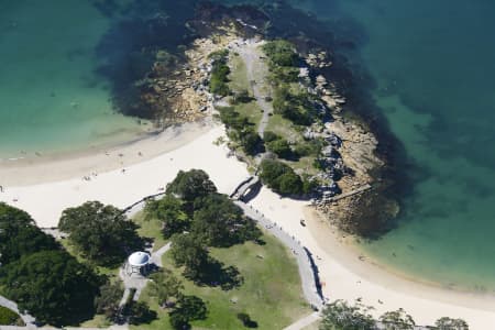 Aerial Image of ROCKY POINT ISLAND, BALMORAL BEACH